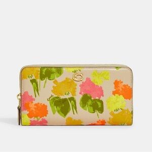 Coach Colorful Floral Women's Wallet